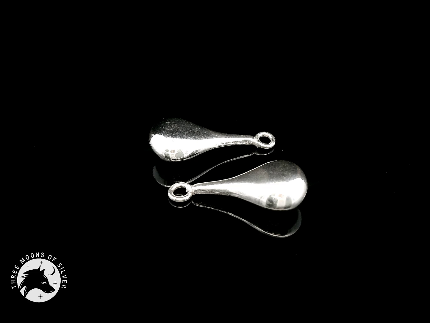 Drop-shapped Drop Earrings 17mm