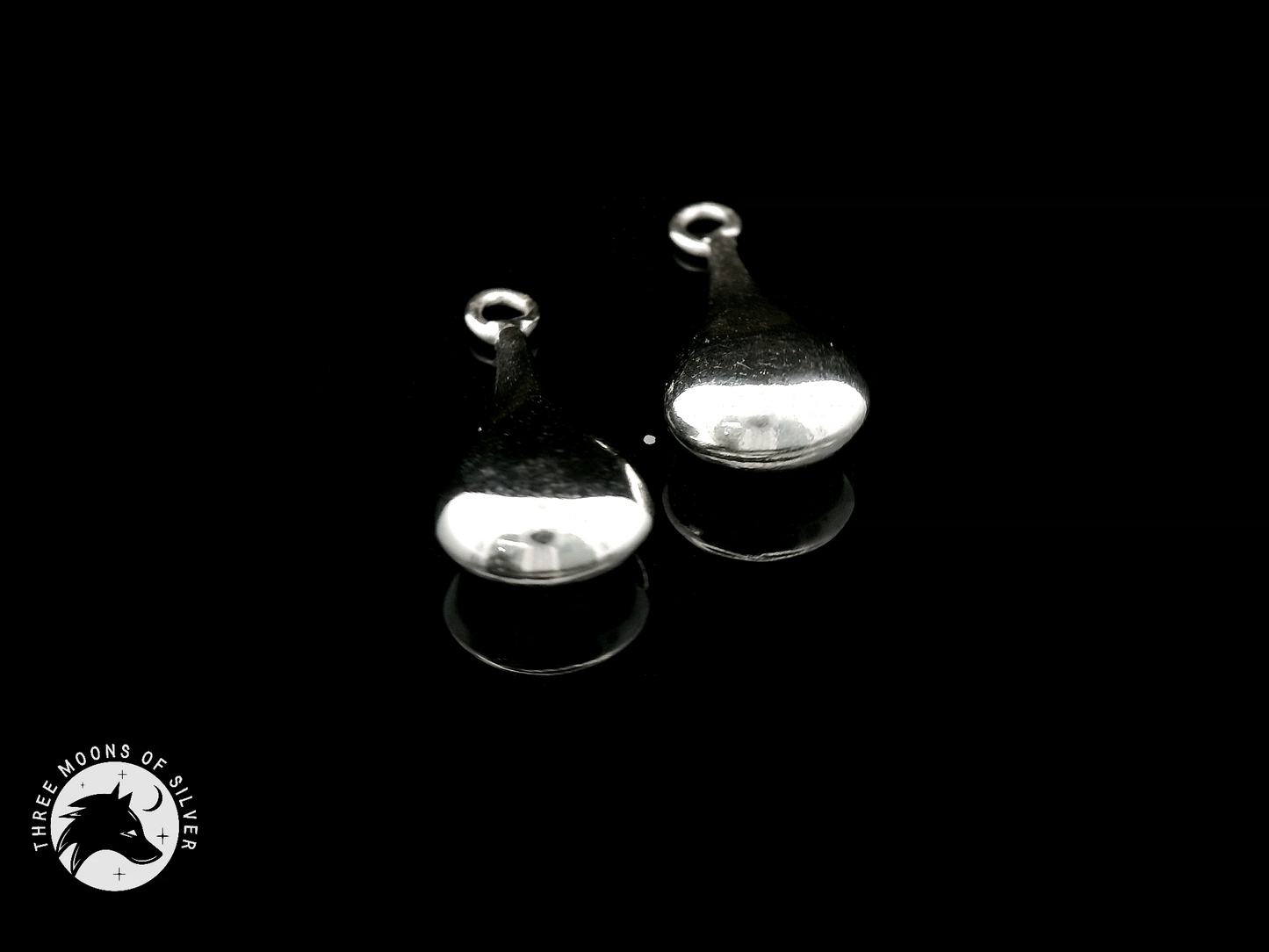 Drop-shapped Drop Earrings 17mm