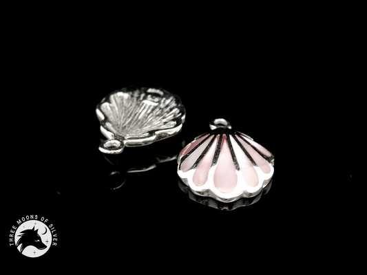 Colorful Shell Drop Earrings 14mm