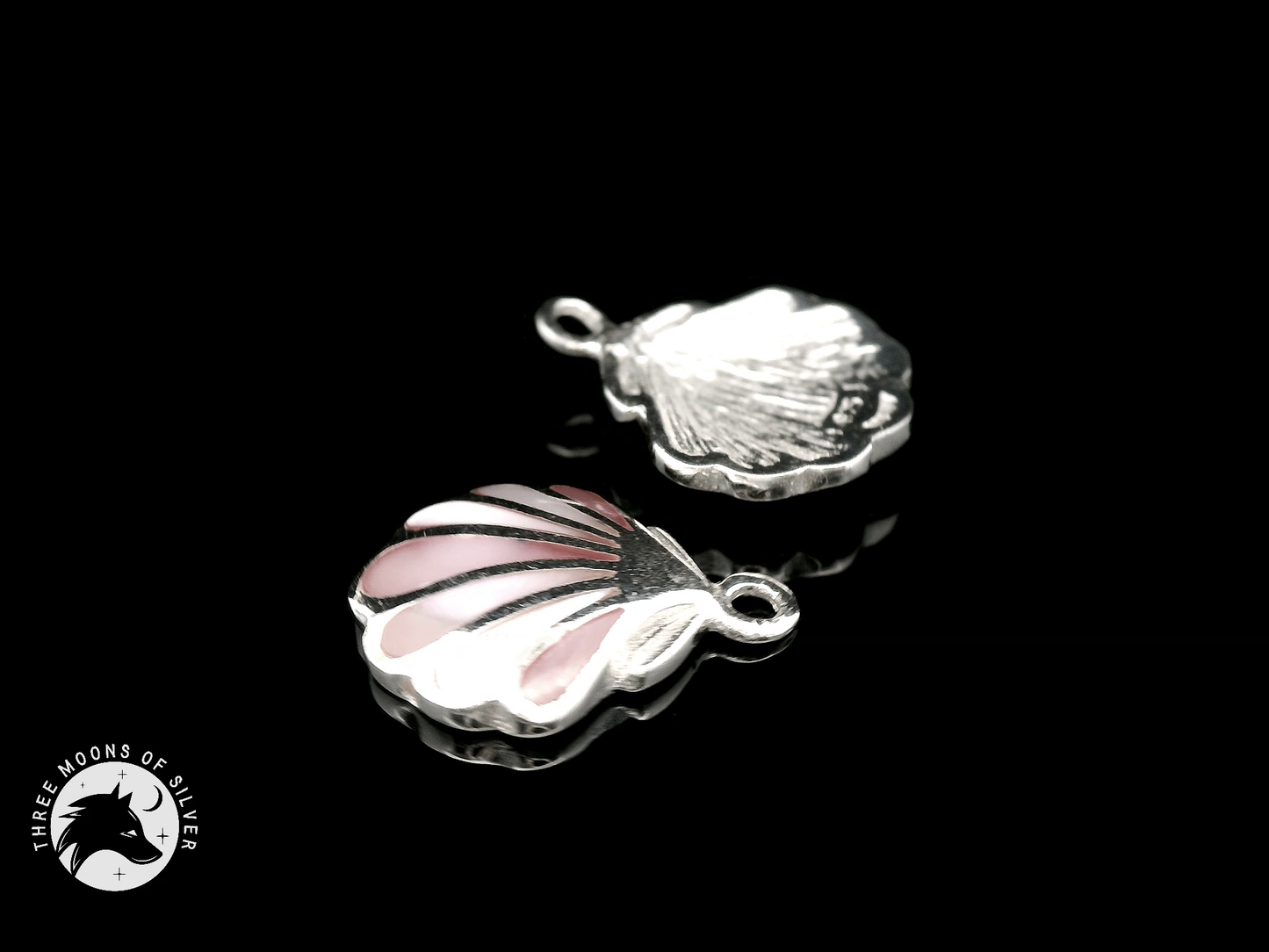 Colorful Shell Drop Earrings 14mm