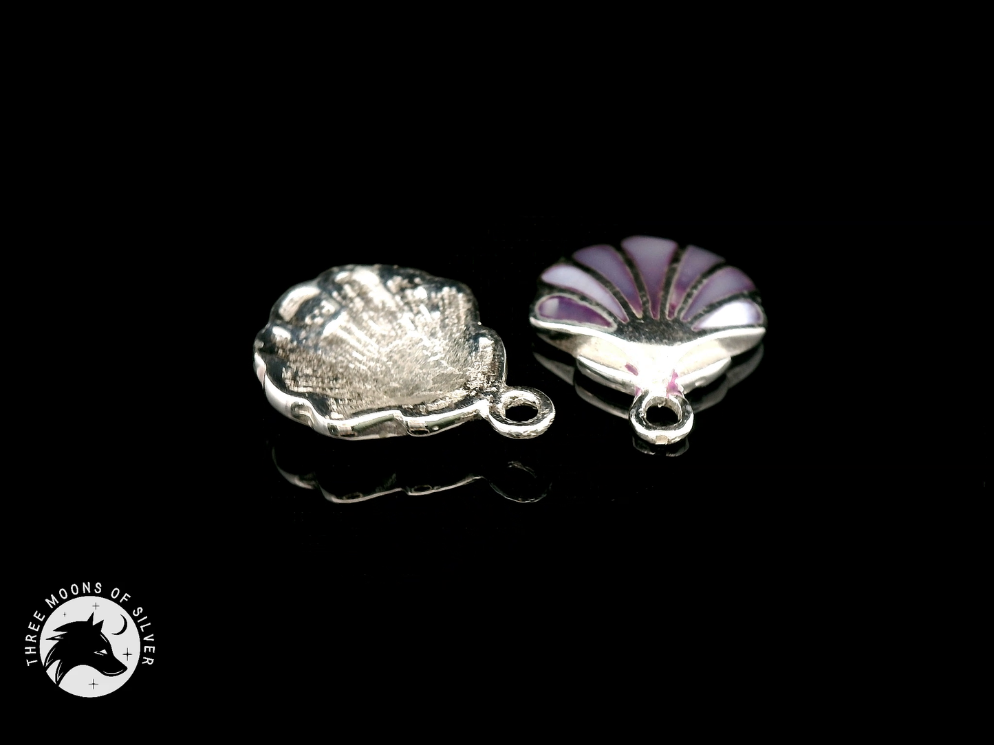 Colorful Shell Drop Earrings 14mm