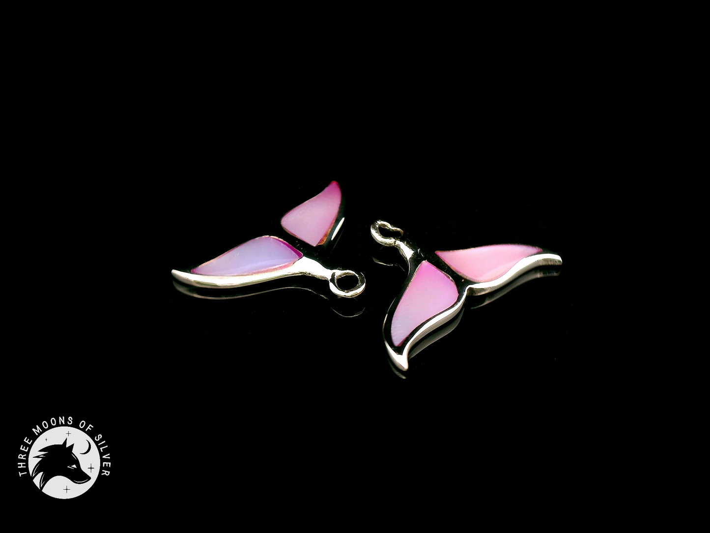 Exquisite Mermaid Tail Drop Earrings 13mm