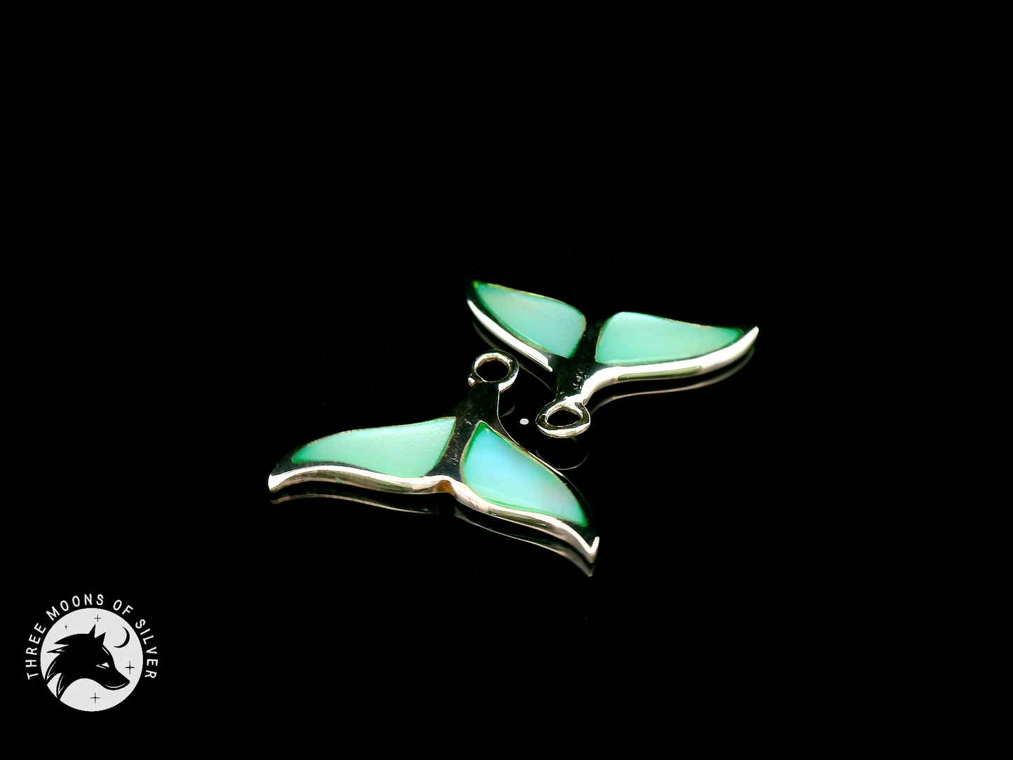 Exquisite Mermaid Tail Drop Earrings 13mm