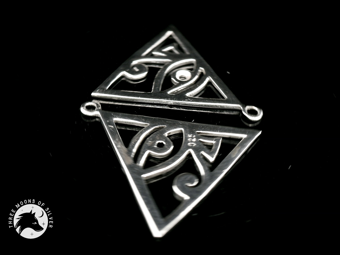 Stunning Geometric Drop Earrings 23mm