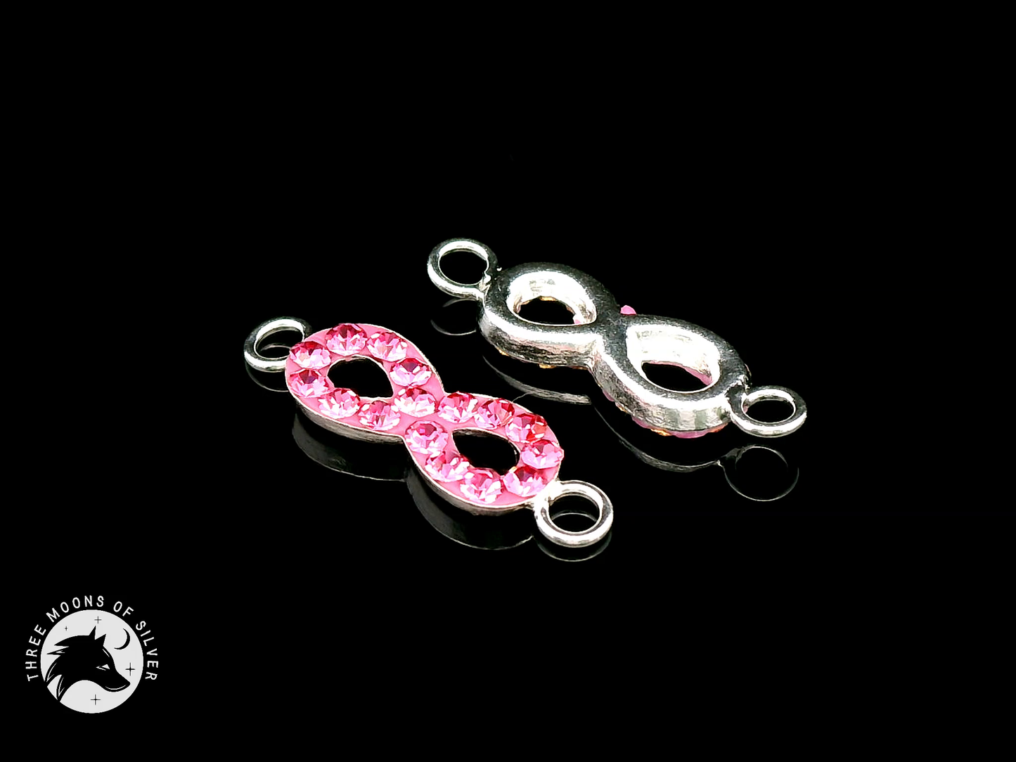 Crystals Infinity Connectors 16mm