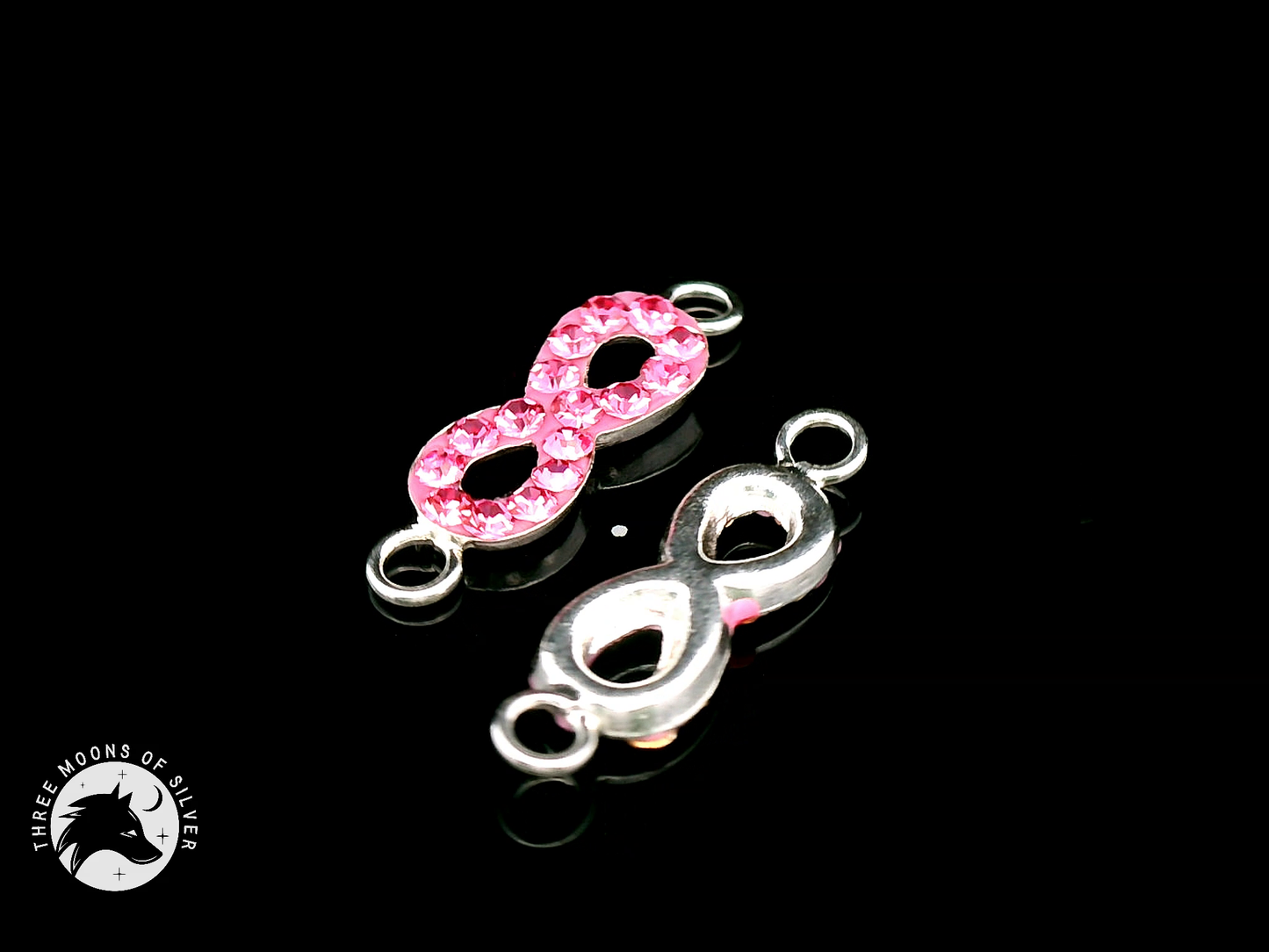 Crystals Infinity Connectors 16mm