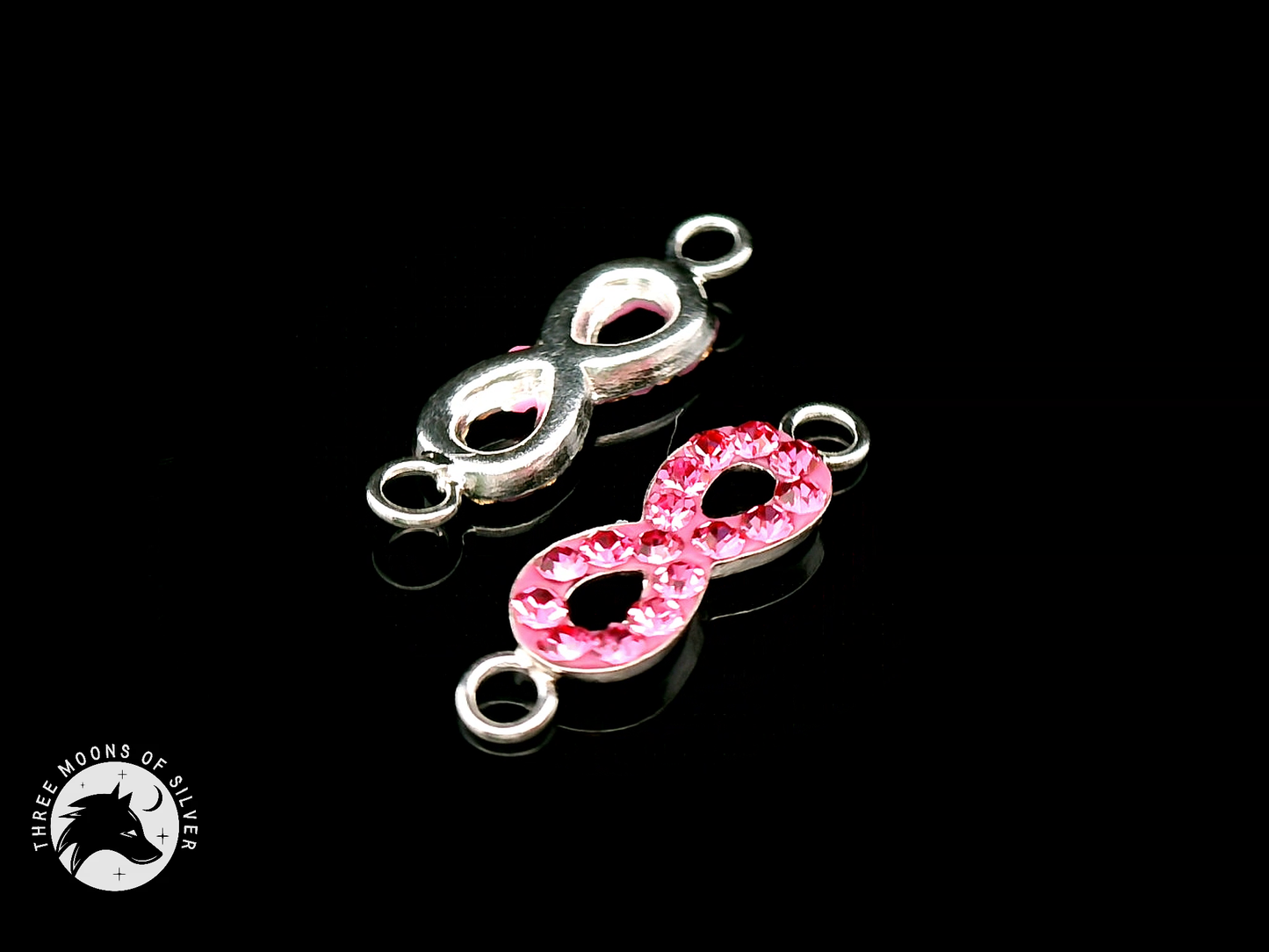Crystals Infinity Connectors 16mm