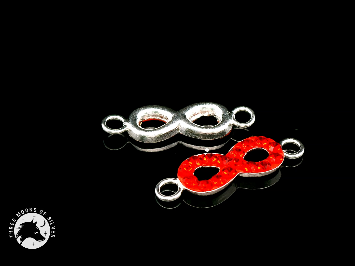 Crystals Infinity Connectors 16mm