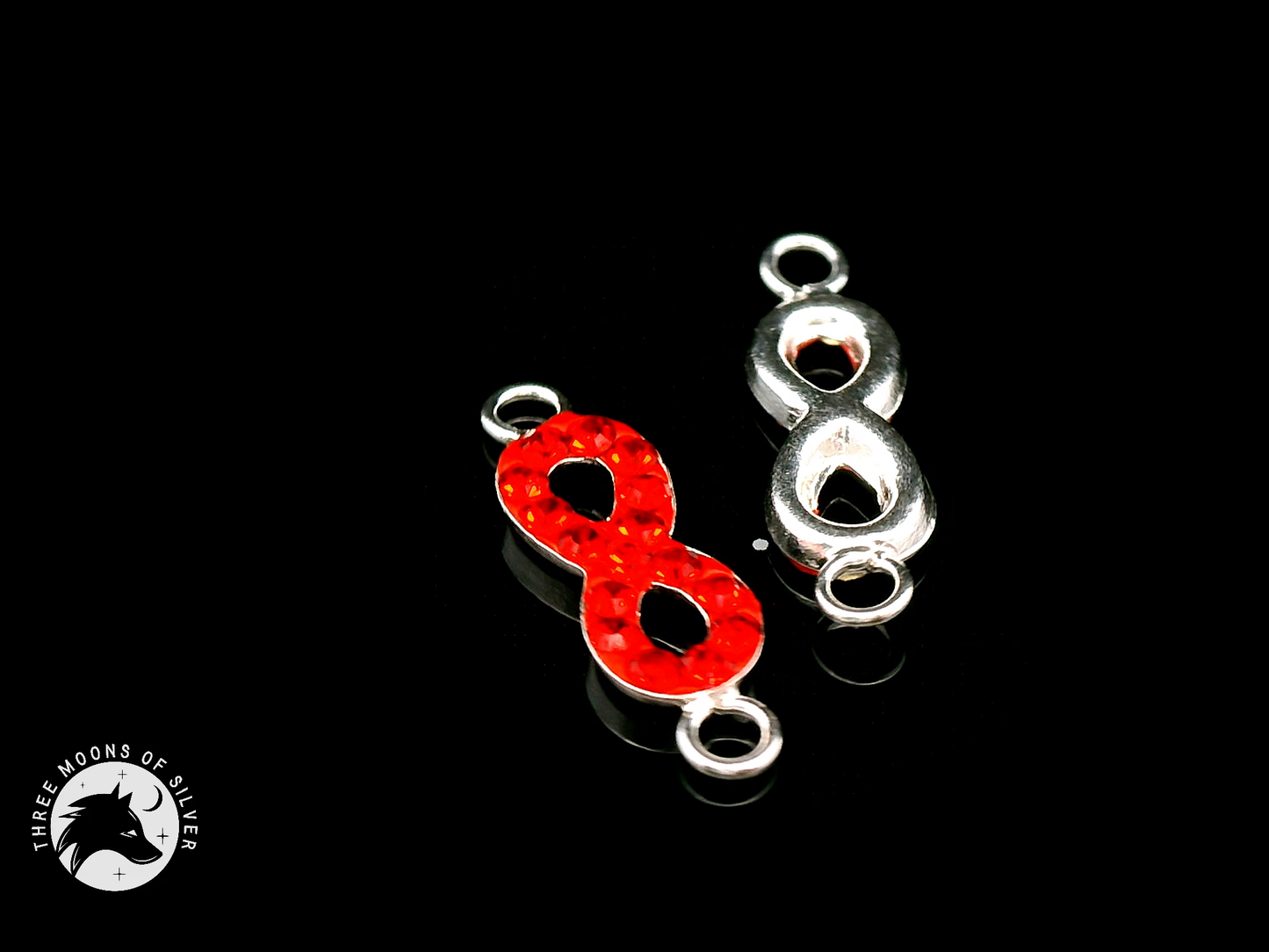 Crystals Infinity Connectors 16mm