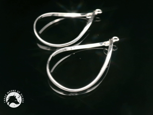 Elegant Teardrop Pendant for Earrings 39mm