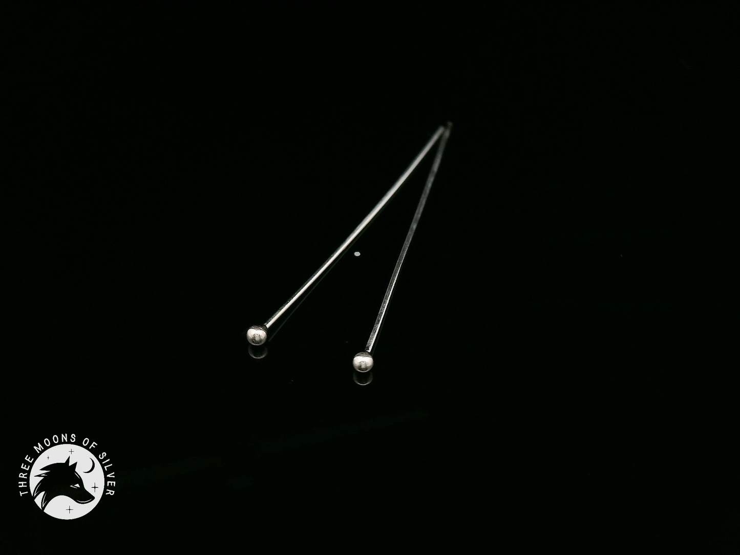 Silver Long Wire 30mm