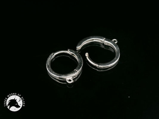 Elegant Hoop Earrings 14mm