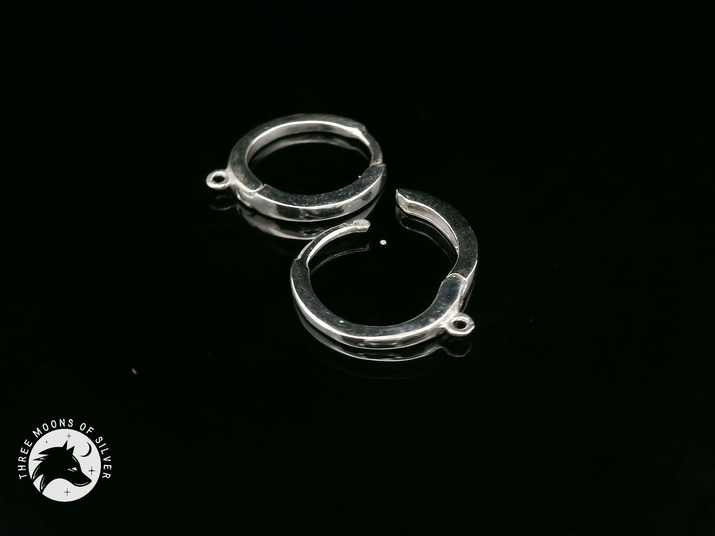 Elegant Hoop Earrings 14mm