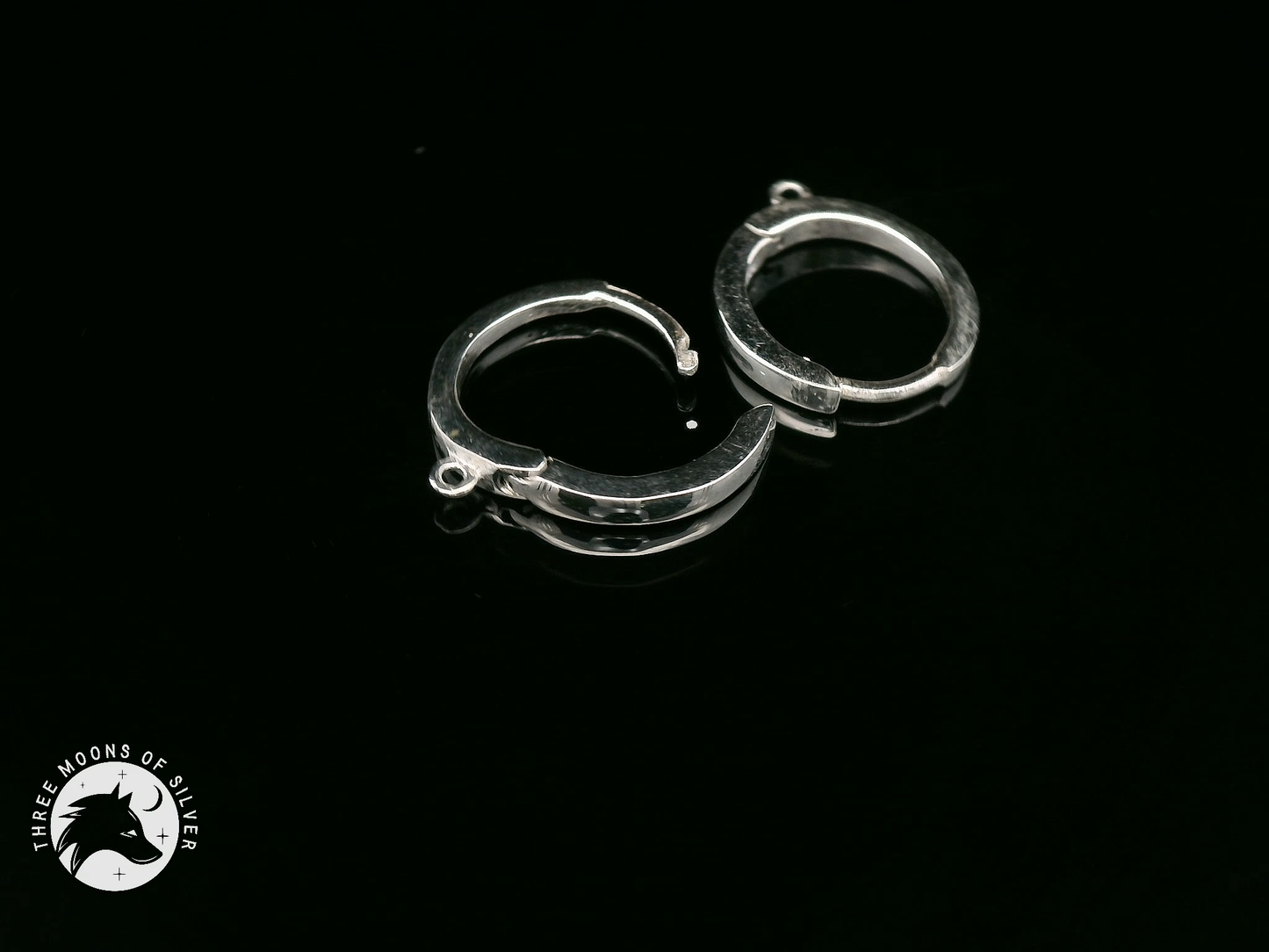 Elegant Hoop Earrings 14mm