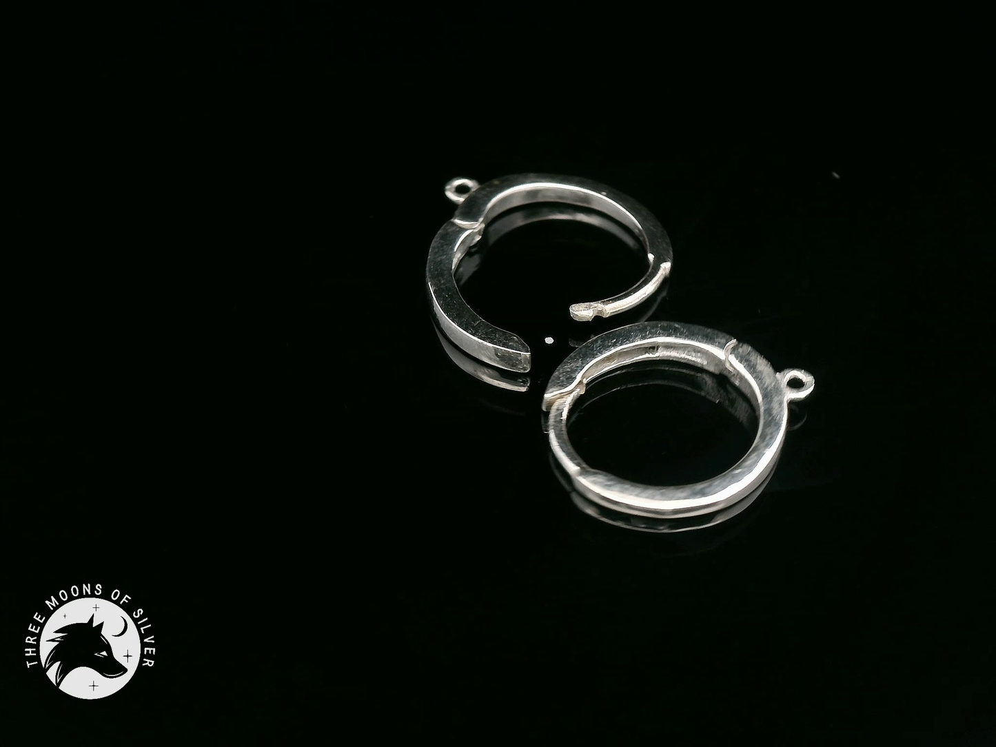 Elegant Hoop Earrings 14mm