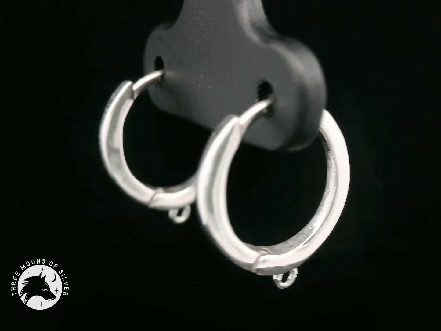 Elegant Hoop Earrings 14mm