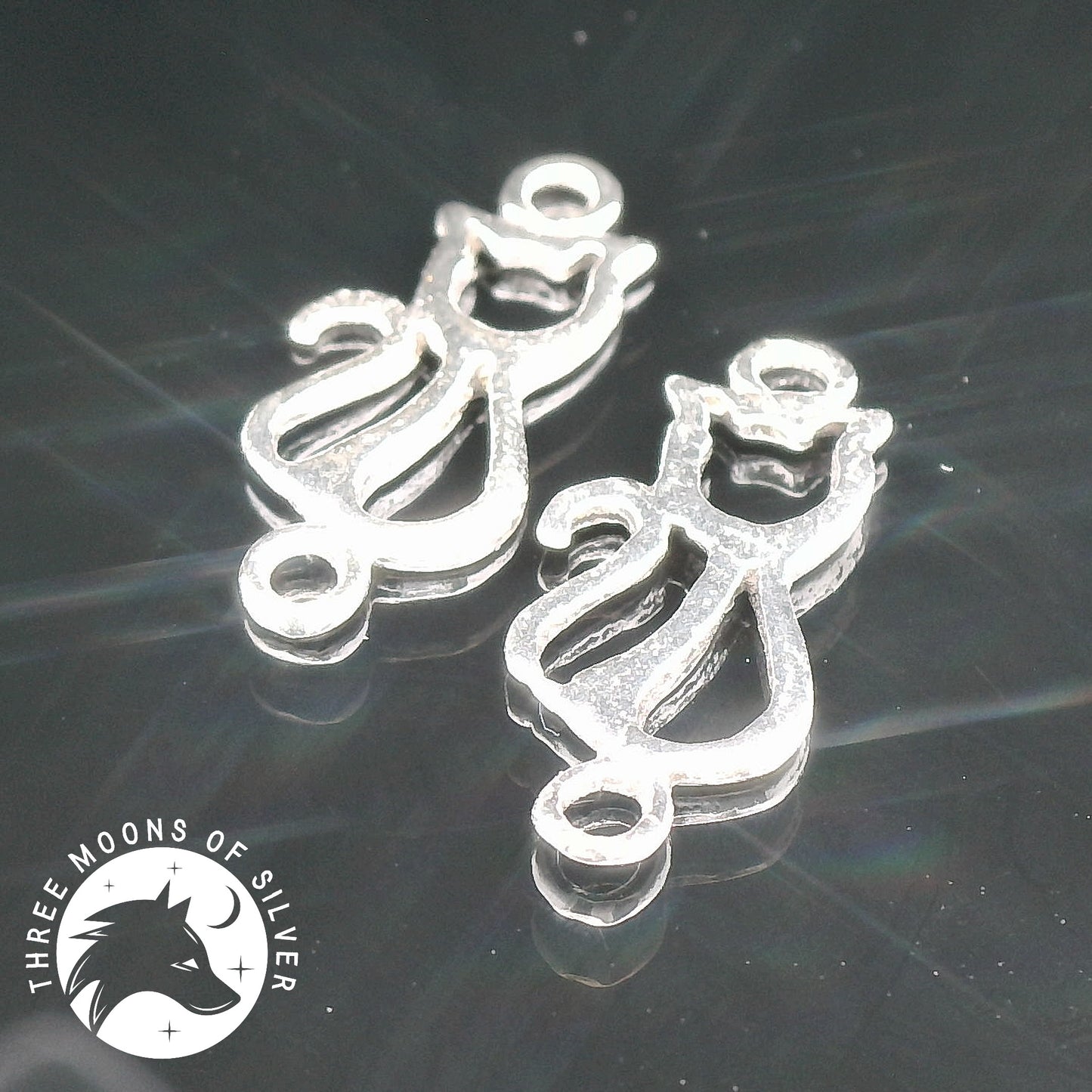 Silver Cat Connectors 18mm