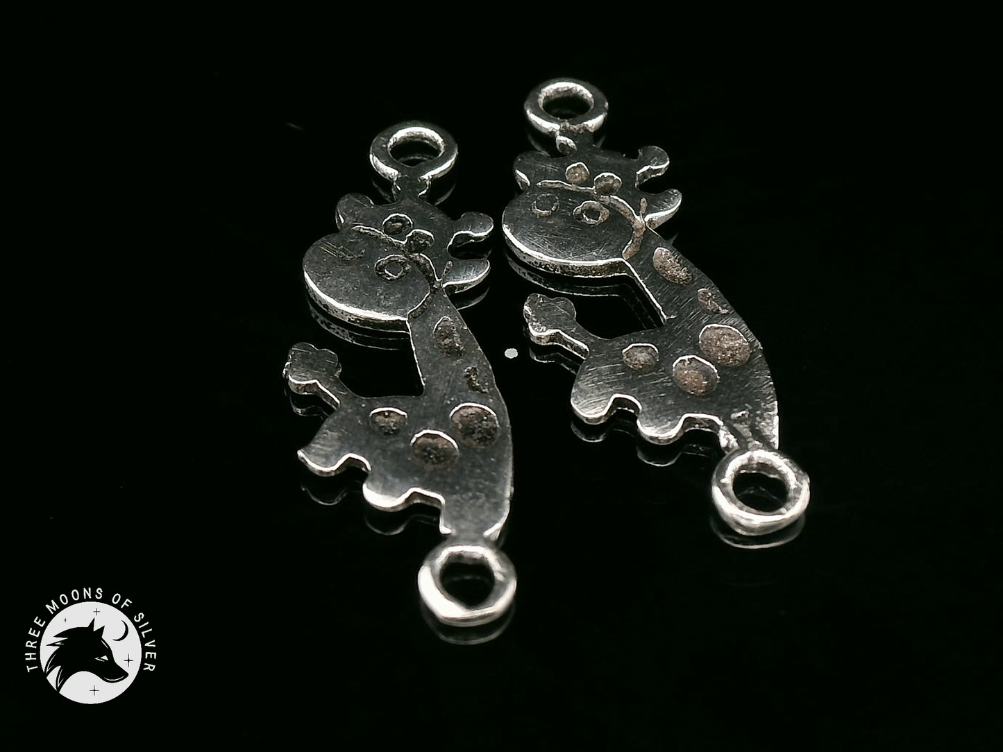 Silver Animal Charms 24mm