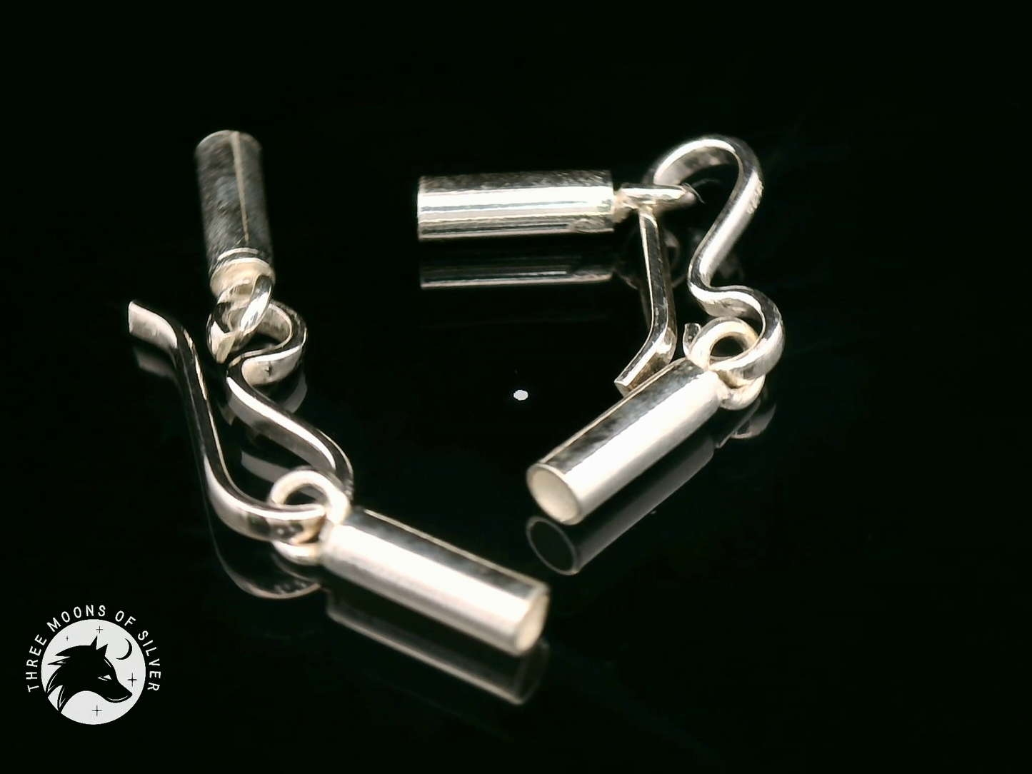 Silver Clasps for Necklace 28mm