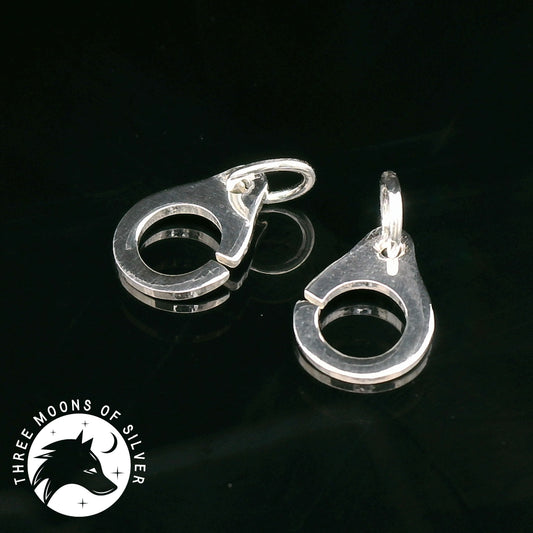 Silver Handcuff Closing 11mm