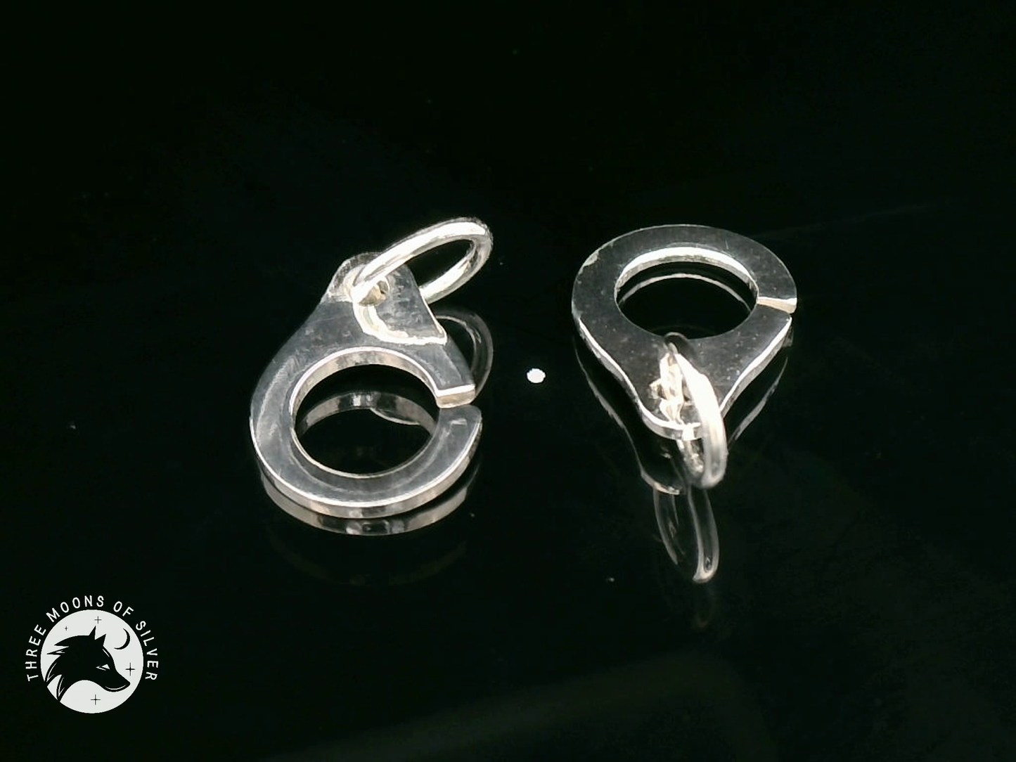 Silver Handcuff Closing 11mm