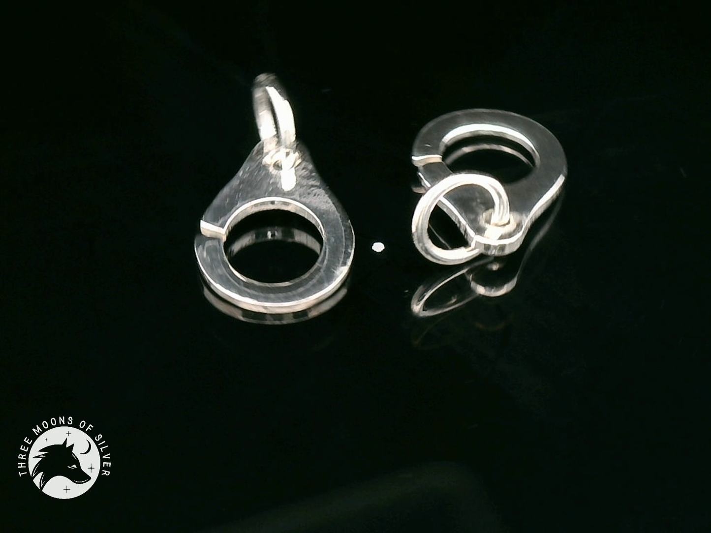 Silver Handcuff Closing 11mm