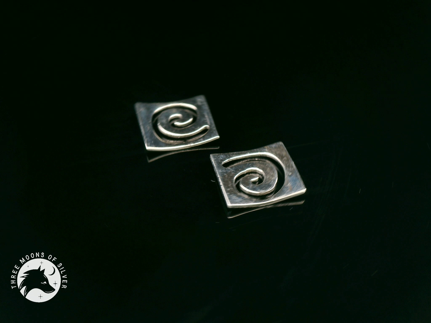 Elegant Silver Drop Earrings 10mm