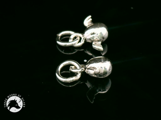 Charming Silver Candy Charms 10mm