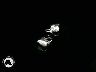 Elegant Heart-Shaped Charms 9mm
