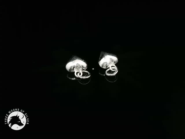 Elegant Heart-Shaped Charms 9mm