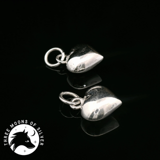 Elegant Heart-Shaped Charms 14mm