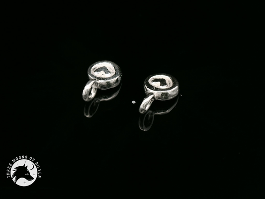 Elegant Silver Heart Charm