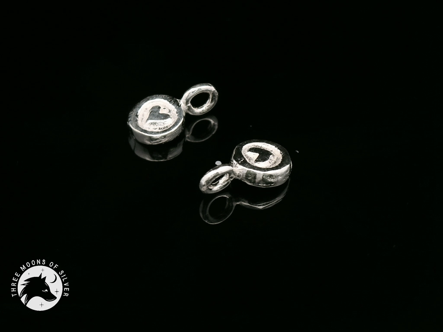 Elegant Silver Heart Charm