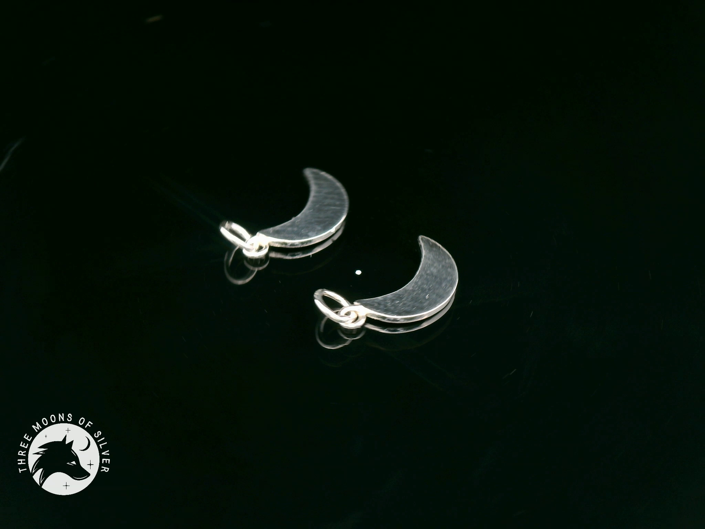 Elegant Crescent Moon Charms