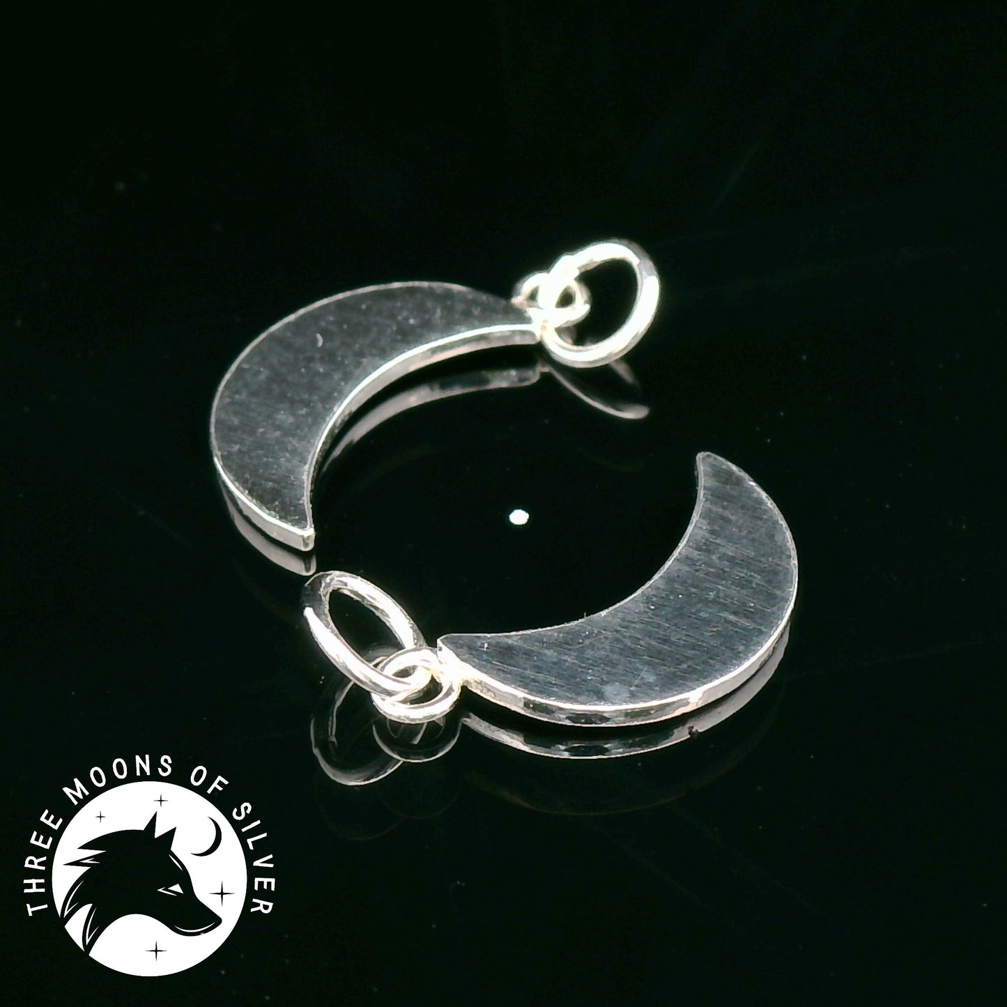 Elegant Crescent Moon Charms
