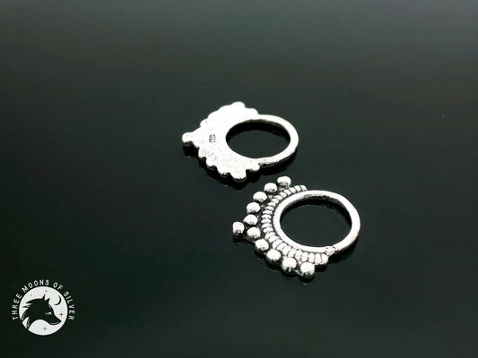 Silver Drop Earrings