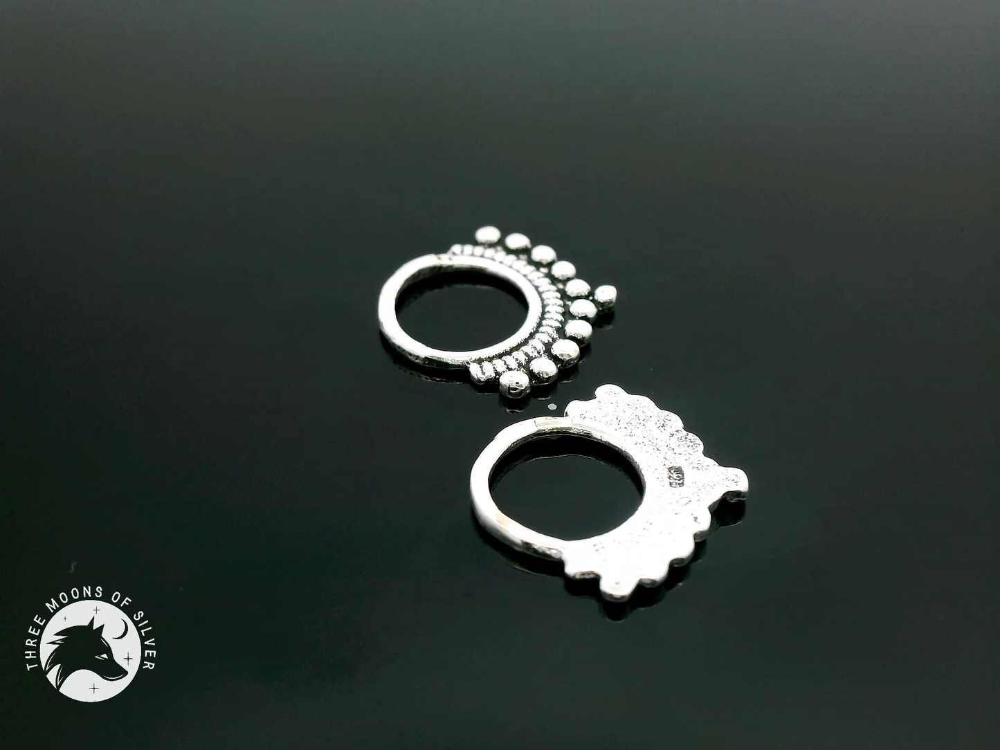 Silver Drop Earrings