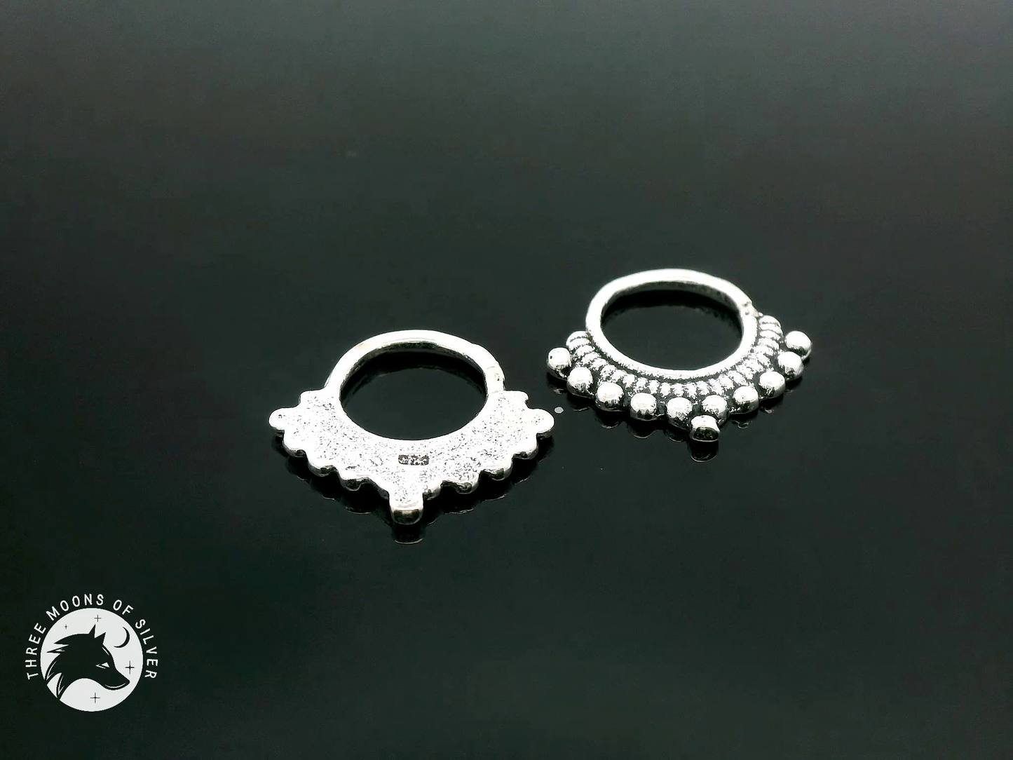 Silver Drop Earrings