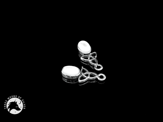 Beautiful Silver Drop Earrings