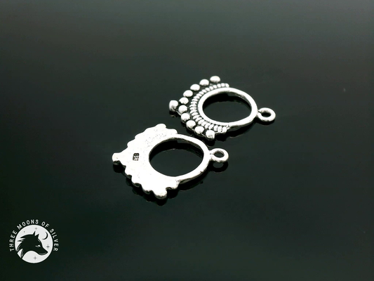 Silver Drop Earrings