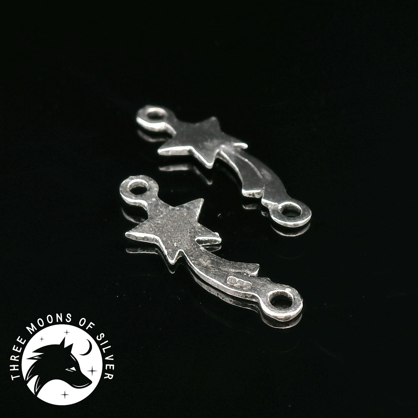 925 Silver Star Connector