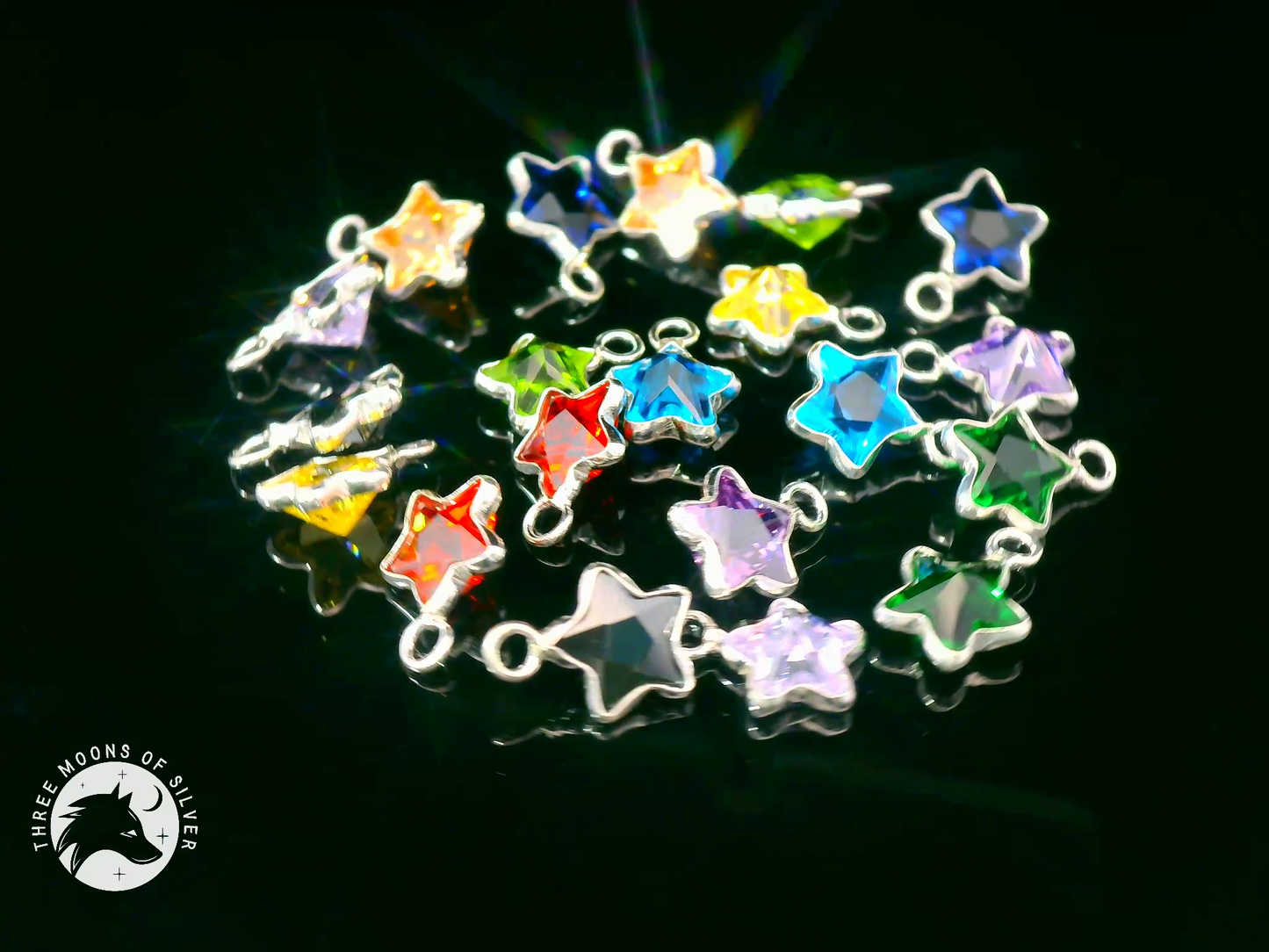 Crystal Star Charms & Pendant