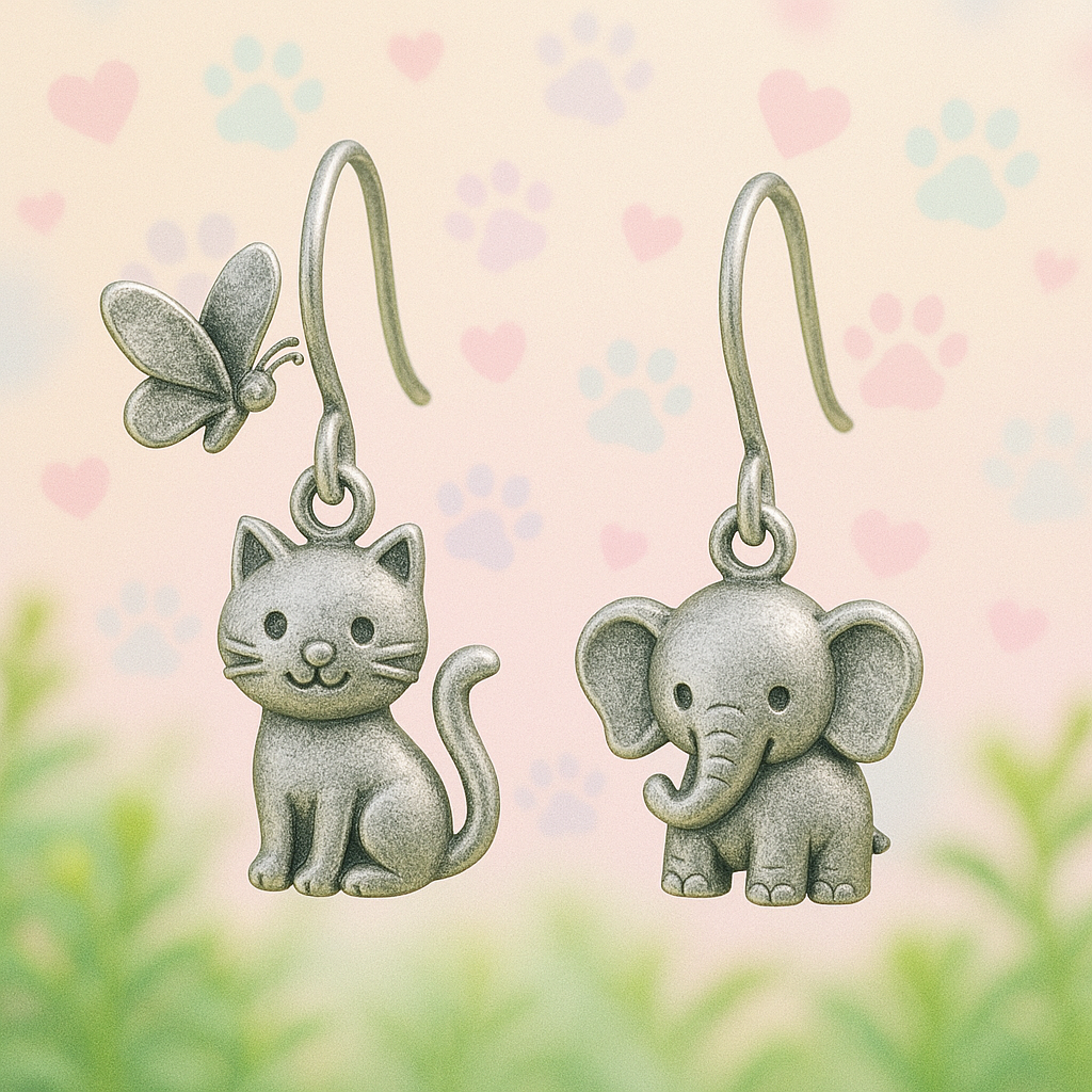 Animal Earring Components – Wild & Whimsical Jewelry Parts