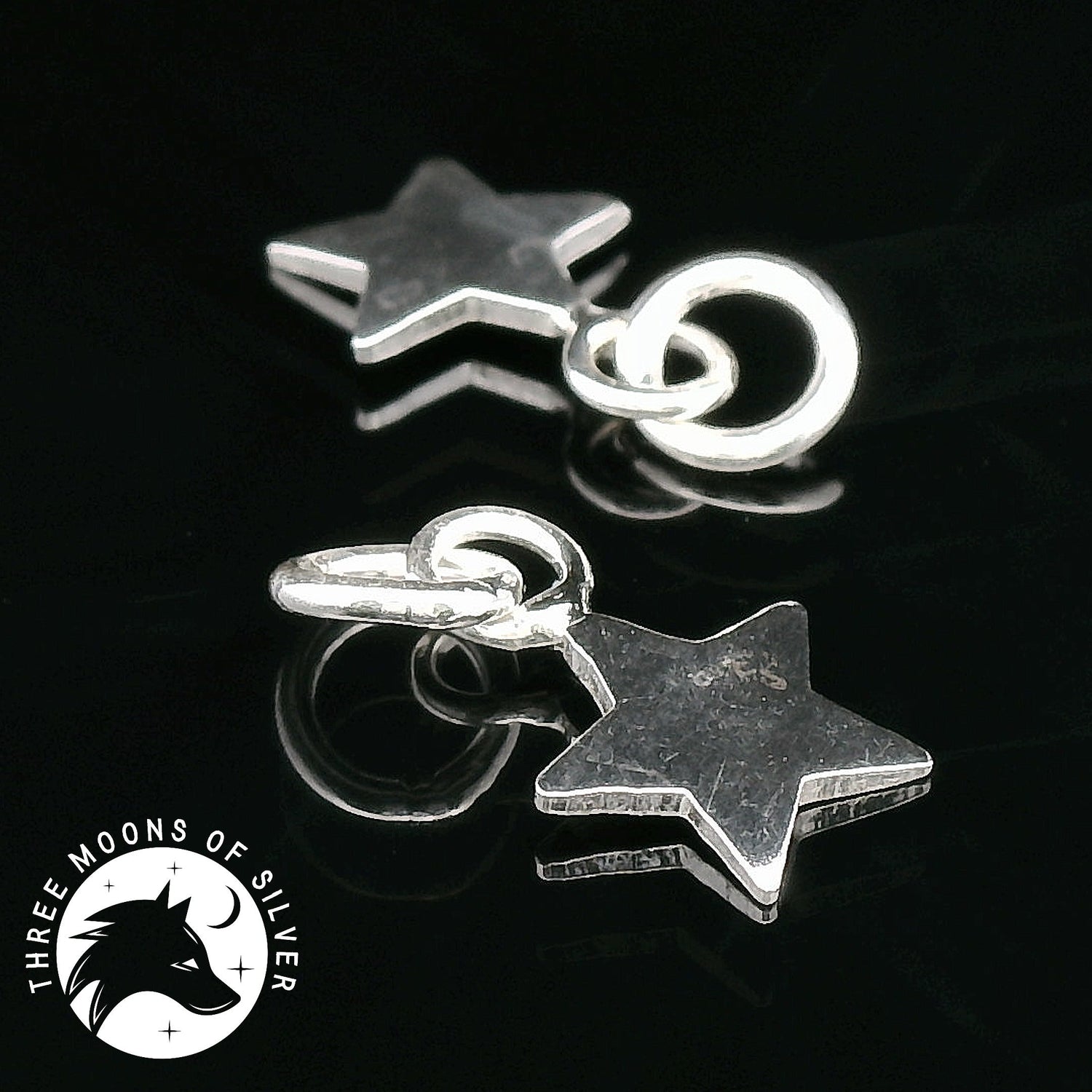 Moon and Stars Earring Components Collection