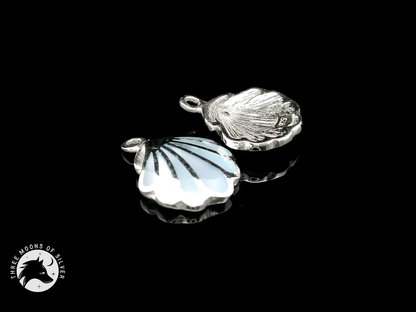 Colorful Shell Drop Earrings 14mm