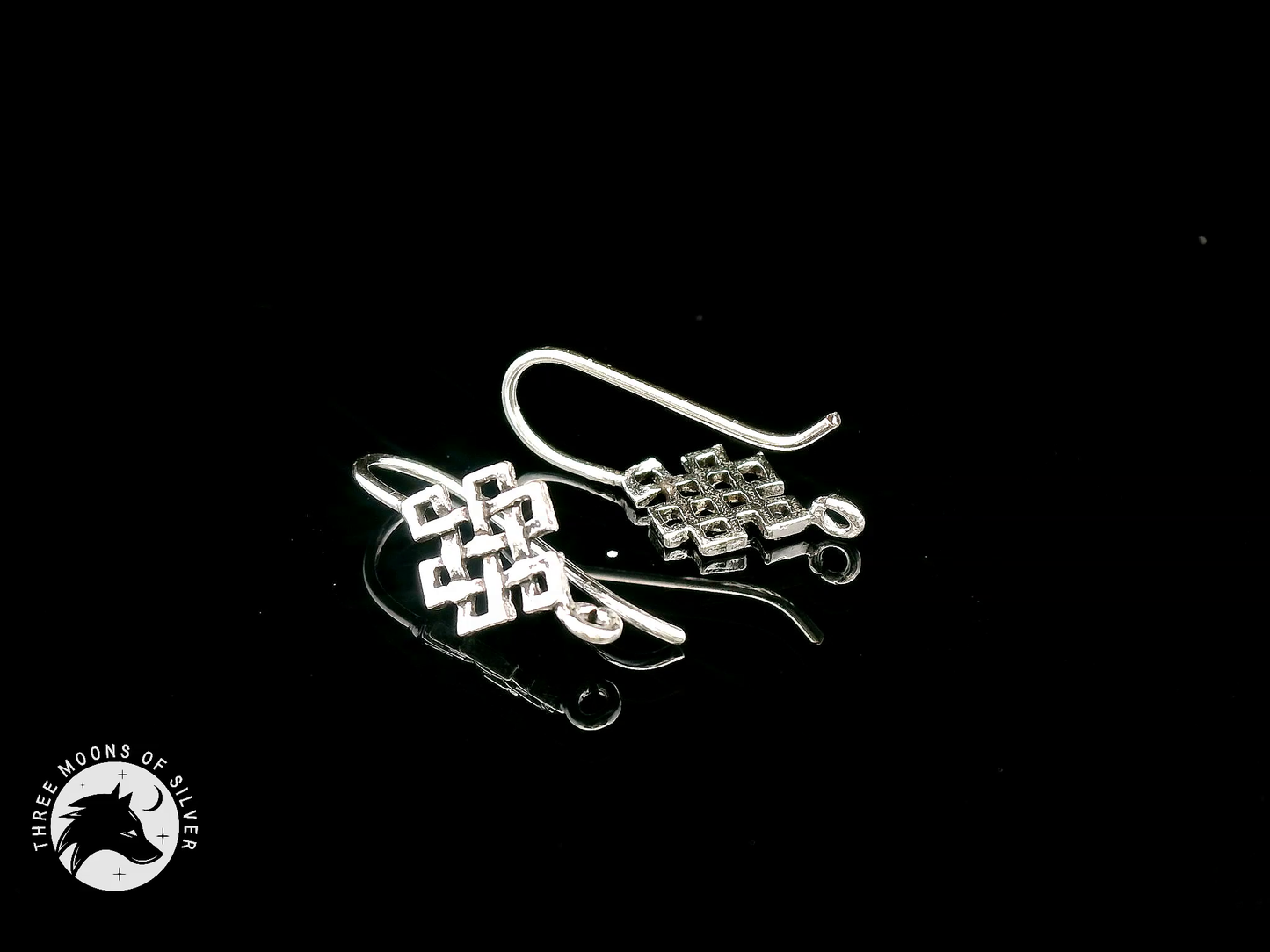 Stunning Silver Fish Hook Earrings 16mm