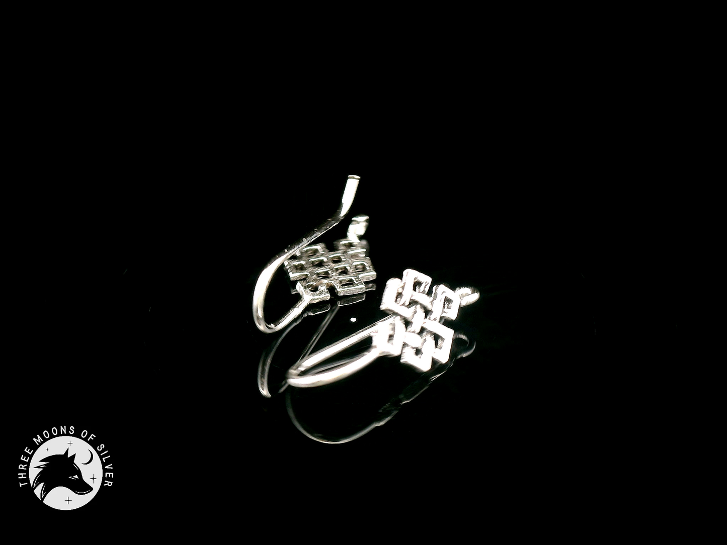 Stunning Silver Fish Hook Earrings 16mm