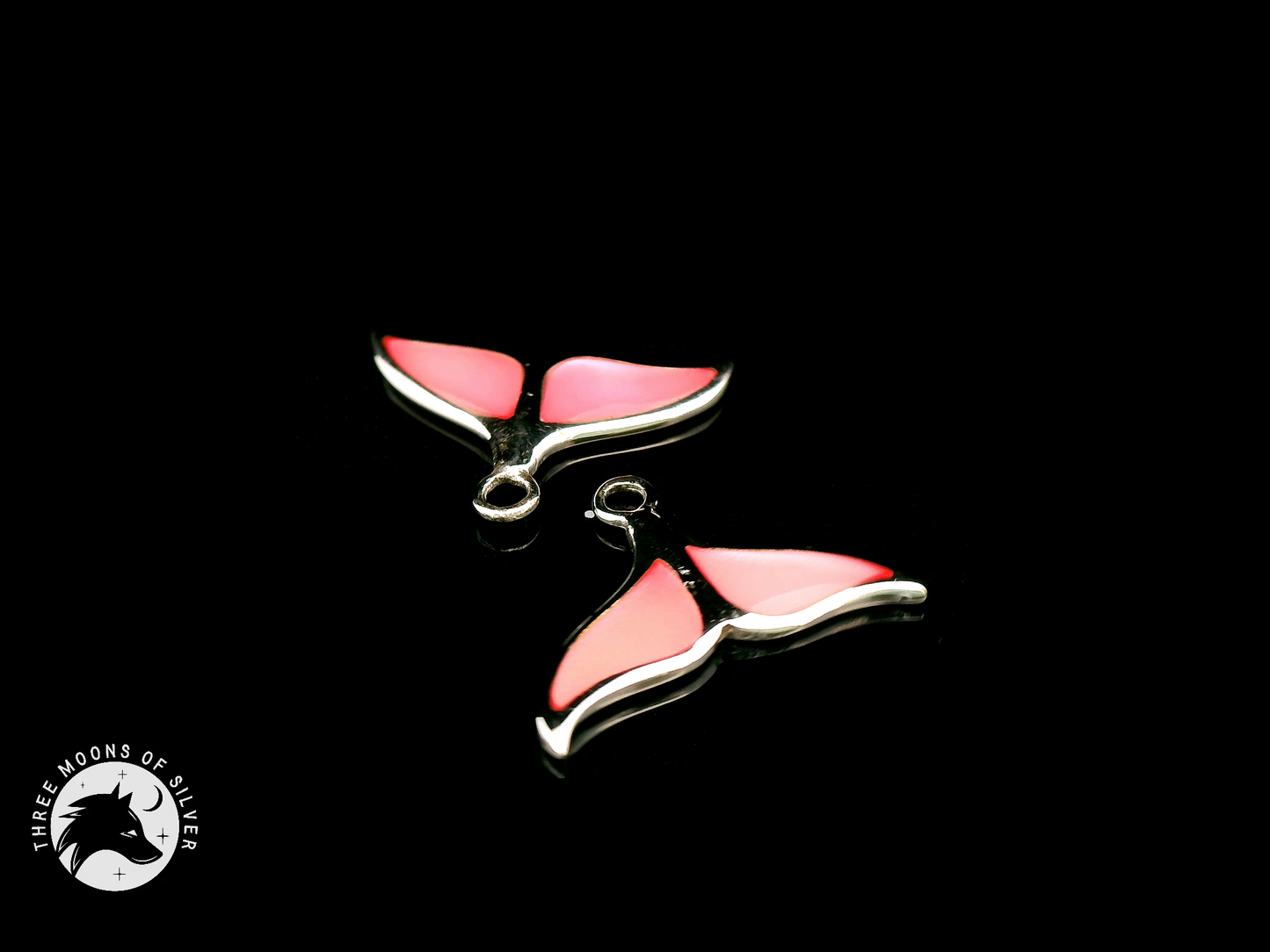 Exquisite Mermaid Tail Drop Earrings 13mm