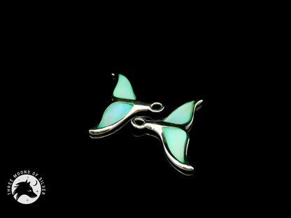 Exquisite Mermaid Tail Drop Earrings 13mm