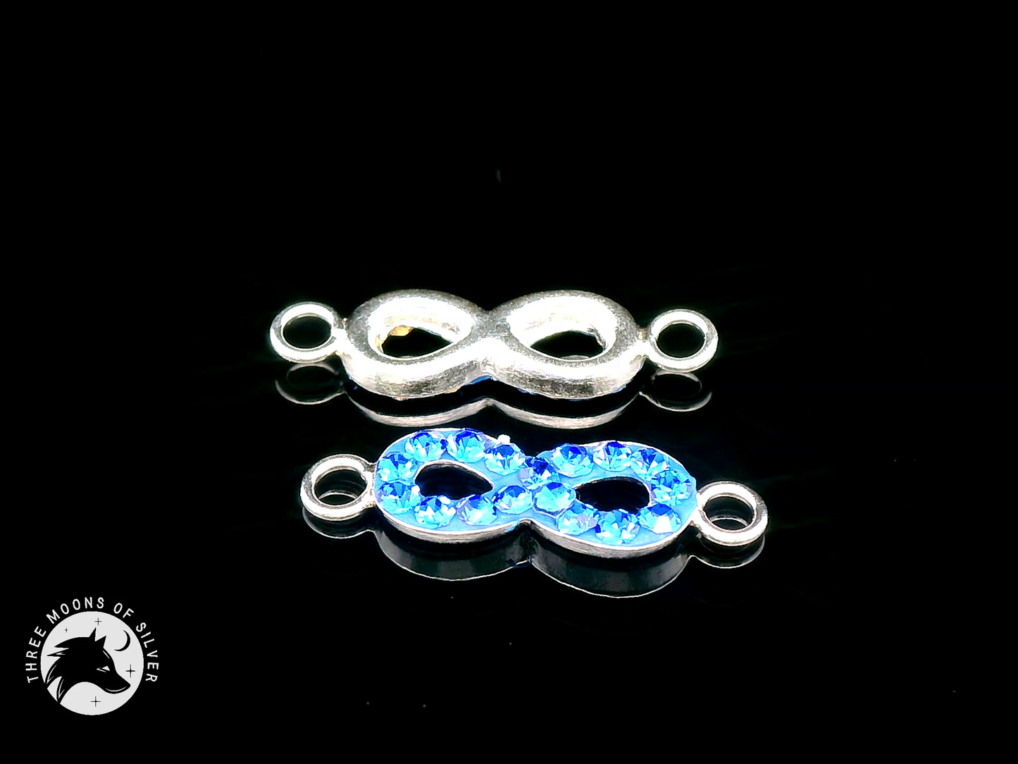Crystals Infinity Connectors 16mm